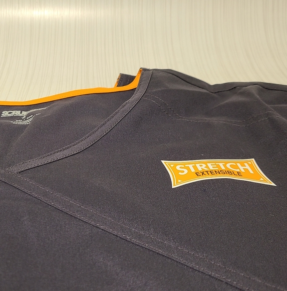 Scrubstar Premium Scrubwear 3XL Stretch Mock Wrap Top Scrubs for Women New Tags - Picture 5 of 6